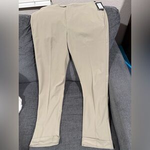 Rhone Commuter Pro Trouser Performance Stretch Flex 35x32 Khaki Golf Pants New